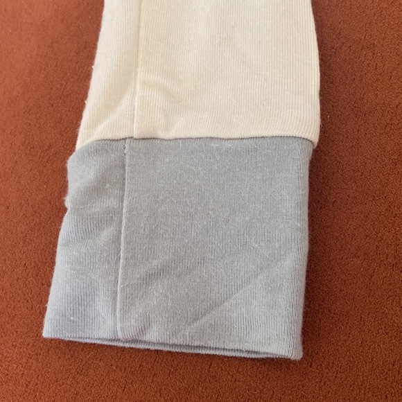 Jax & Lennon Short Sleeved Pajama Set in Cream/Sage - Picture 4 of 4